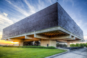 Ohio History Center, recently listed in the National Register of Historic Places.